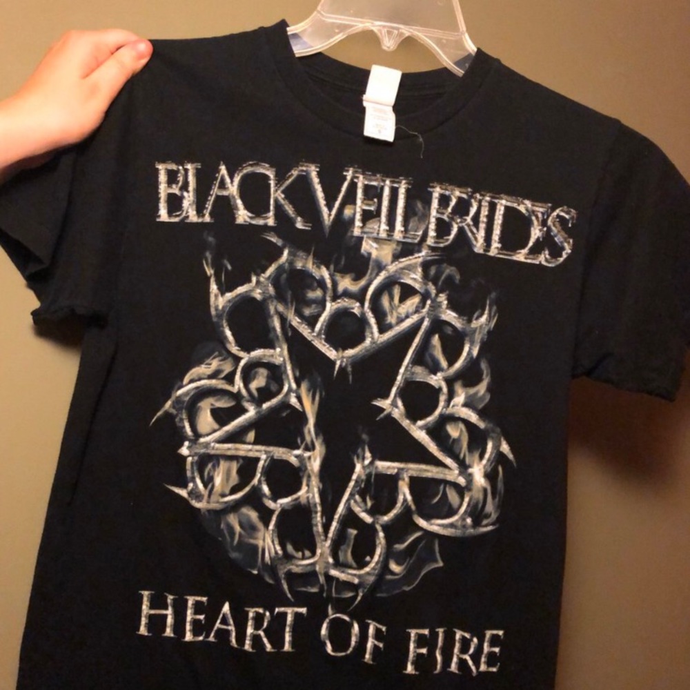 Black Veil Brides Heart of Fire tshirt